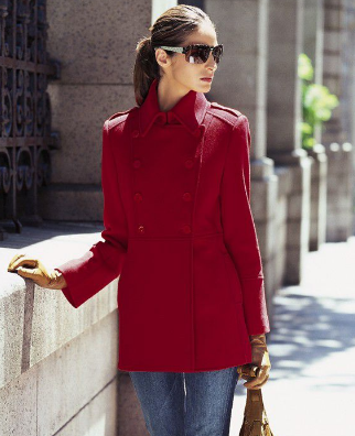 Lady in Red: Smashing Red Coats | POPSUGAR Fashion